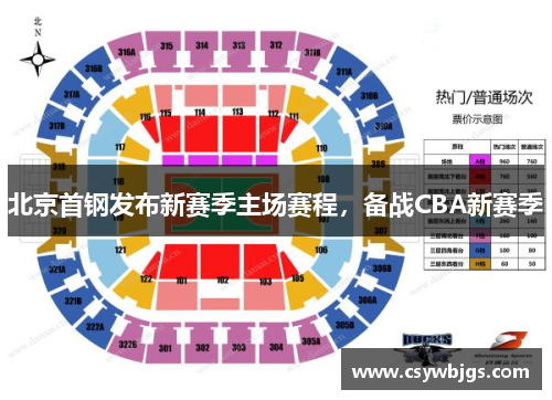 北京首钢发布新赛季主场赛程，备战CBA新赛季